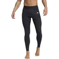 Adidas Calzoncillo deportivo 'TECHFIT Long' negro / blanco