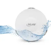 InLine 40151, Humedad del aire, Inalámbrico, Wi-Fi, 802.11b, 802.11g, Wi-Fi 4 (802.11n), 45 metros, Blanco