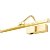Orion Lámpara LED para cuadros Sofía en dorado, 30 cm