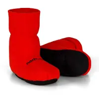 Normani Zapatillas de casa rojo / negro