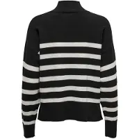 ONLY Jersey 'ONLBari' negro / blanco natural