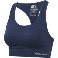 Hummel Sujetador deportivo 'Tif' marino / navy / gris claro