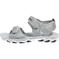 Hummel Sandalias gris / negro / plata