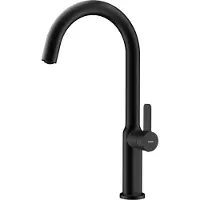Teka Oval 915, modelo estándar, color negro, con palancas, imagen individual, 3/8", tipo C