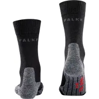 Falke - TK2 - Calcetines de trekking size 44-45, negro