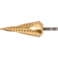 Ks Tools 330.2363, Taladro, Broca escalonada, Rotación en sentido horario, 3,25 cm, 96 mm, Metal