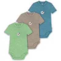 Normani Pijama entero/body 'Tihoi' azul / gris / verde / blanco