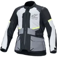 Alpinestars Andes Air Drystar Negro/Gris/Antracita 2XL hombres