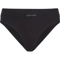 Icebreaker - Women's Merino Blend Rib Lotus Hipster - Ropa interior merino size M, negro