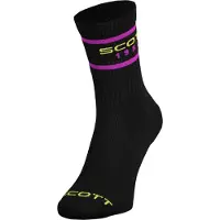 SCOTT - Retro Casual Crew 3-Pack - Calcetines de ciclismo size 45-47, negro