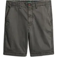 Superdry para hombre. M7110397A Pantalón chino corto Officer gris (34), Casual, Algodón, outlet 2026.