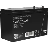 Green Cell (6.3 Mm) Batería Vrla Agm 7ah 7000mah 12v
