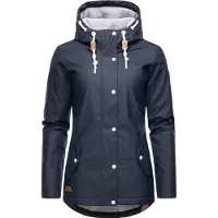 Ragwear Chaqueta funcional 'Marge' navy / gris claro