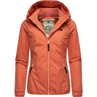 Ragwear Chaqueta funcional 'Dizzie' rojizo / negro