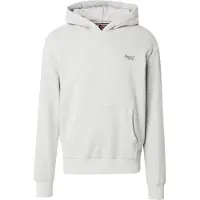 Superdry para hombre. M2014168A Sudadera con capucha y logotipo Essential gris (L), Casual, Algodón, outlet 2026.