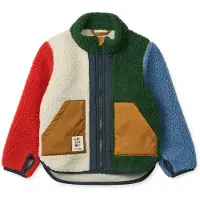 Liewood - Kid's Noam Pile Jacket - Forro polar size 122, verde