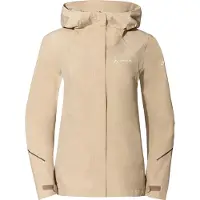 Vaude Bike - Women's Yaras Jacket V - Chaqueta impermeable size 42, beige