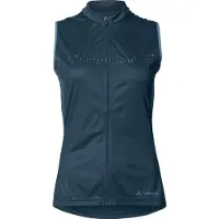 Vaude - Women's Posta Full Zip Tricot SL - Maillot de ciclismo sin mangas size 36, azul
