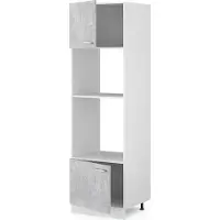 Vicco Armario para microondas R-Line Hormigón 60 cm, Model 30255