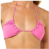 Rip Curl - Women's Classic Surf Bandeau - Parte superior de bikini size L, fucsia