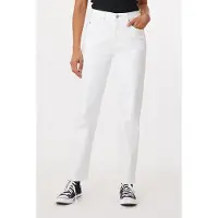 Scotch & Soda The Sky Highest Rise Straight Blanc De Blanc Talla: W25 | Vaqueros Rectos Outlet | Mujer