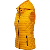 MARIKOO Chaleco 'Hasenpfote' dorado / negro