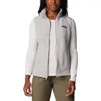 Columbia - Women's Benton Springs Vest - Chaleco de forro polar size M, gris