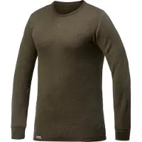Woolpower - Crewneck 200 - Camiseta de manga larga size XXL, oliva