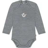 Normani Pijama entero/body 'Auckland' gris / gris moteado