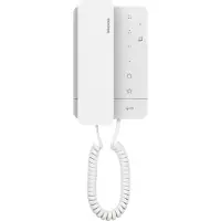 Bticino . Estación base de audio CLASSE100 A16M con auricular, color: blanco, 1 unidad.