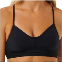 Rip Curl - Women's Mirage Ultimate Top - Parte superior de bikini size XL, negro
