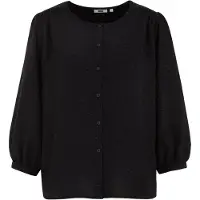 We fashion Blouse Black Talla: XS | Manga Larga Outlet | Mujer | Negro
