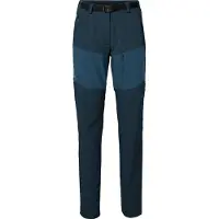 Vaude - Women's Elope Zip-Off Pants - Pantalones desmontables size 46 - Regular, dark sea