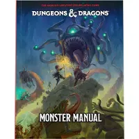 Dungeons & Dragons D&d 5ª Edición Manual De Monstruos Portada Regular Juego De Mesa Inglés