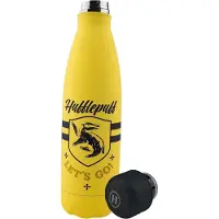 Cinereplicas Botella Térmica Harry Potter Hufflepuff Let´s Go