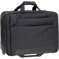 Dermata 2 ruedas Trolley ejecutivo 37 cm Compartimento para el portátil negro