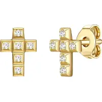 Glanzstücke Pendientes oro / plata
