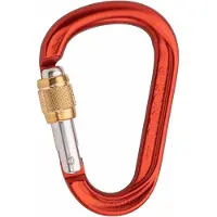 Austrialpin - HMS Rondo Aluminium Screwdriver 23 kN - Mosquetones HMS rojo