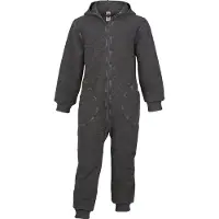 Engel - Baby Overalls with Hood and Zip - Mono size 86/92, gris