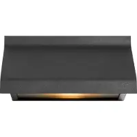 Nordlux Aplique de exterior Tadas, aluminio, cristal, negro