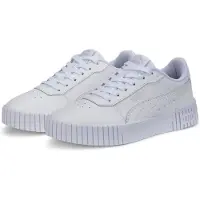 Puma Carina 2.0 Junior White-white-silver Talla: 35.5 | Calzado Outlet | Unisex | Blanco