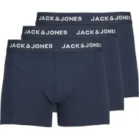 Jack & Jones Calzoncillo boxer 'Anthony' azul oscuro / blanco