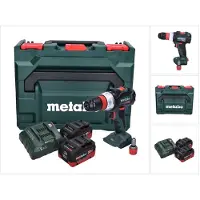Metabo BS 18 LT BL Q taladro atornillador a batería 18 V 75 Nm sin escobillas + 2x batería recargable 10,0 Ah + cargador + metaBOX