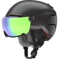 Atomic - Cascos esquís hombre - Savor Amid Visor HD Black de Lana - Talla 63-65 cm - Negro