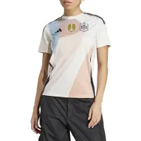 Adidas Camiseta de fútbol 'Spain 25' azul claro / rosa / talco / blanco