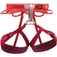 Petzl - Arneses Escalada - Luna Coral Red para Mujer - Talla M - Rojo