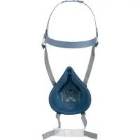 3M Mascarilla de protección respiratoria 7503 de silicona, capacidad: 136 kg