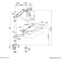 NeoMounts Soporte Para Tv Ds90-325bl1