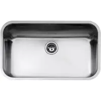 Teka BE 74.43, Fregadero de encimera, Rectangular, Acero inoxidable, Acero inoxidable, 1 cuba, Rectangular