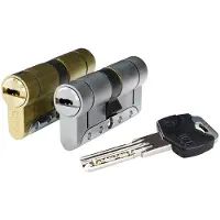 Ifam Cilindro De Cerradura De Puerta Latón Rim3030ld 60 Mm 30+30 Mm